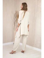 Dámský komplet 1025A tmavě béžový - Kesi Dámský komplet 1025A tmavě béžový - Kesi