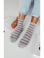 Dámské ponožky 0200-162 pruhované - Milena Dámské ponožky 0200-162 pruhované - Milena