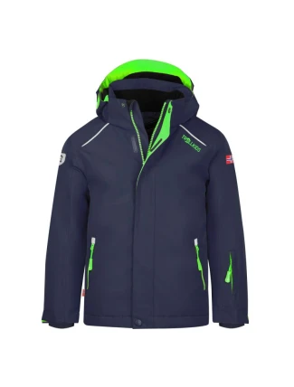Trollkids Kids Holmenkollen Snow Jacket Pro winter navy blue (913-100) bunda s kapucí
