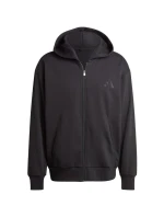 Pánská mikina adidas All Szn Fleece Full-Zip Hoodie černá IX1249 pánská