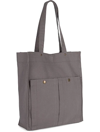 Kimood KI 3215 Bavlněná taška 19.3215 washed steeple grey