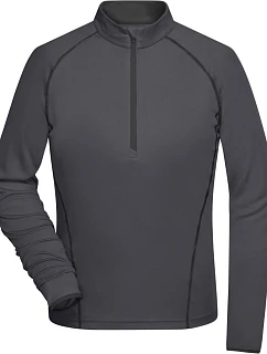 Daiber JN 497 Dámské funkční tričko s dlouhým rukávem 02.0497 titan/black