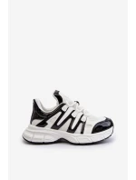 Dámské tenisky na masivní podrážce bílé Ellerai