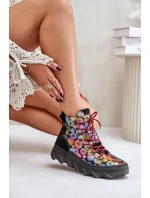 Kožené Dámské Zateplené Boty Maciejka 06146-39 Mmultikolor