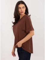 Halenka MJ BZ H1301.28 hnědá Halenka MJ BZ H1301.28 hnědá