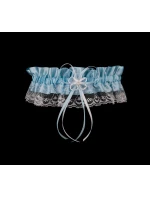 Podvazek PW-30 bílomodrá - Julimex