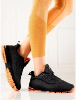 Pěkné šedo-stříbrné dámské tenisky bez podpatku Pěkné šedo-stříbrné dámské tenisky bez podpatku