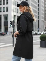 Dámská přechodná bunda parka černá FashionStreet TY5556