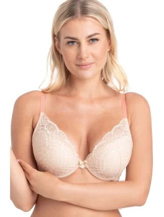 Dámská podprsenka Charlotte A479 beige - Samanta Dámská podprsenka Charlotte A479 beige - Samanta