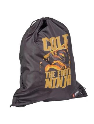 Taška na šňůrku LEGO Ninjago 20286-2513 Black Jedna velikost