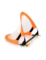 Fotbalová tréninková branka - oranžová (S) 76x45x45 cm