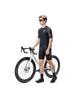 Cyklistický dres Rockbros 15200025 krátký rukáv velikost S - černý