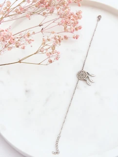 Dámský náramek Celebrity Dream Catcher stříbrný