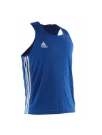 Adidas Boxing Top modré tričko Adidas Boxing Top modré tričko
