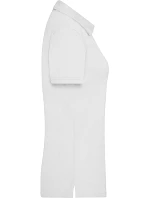 Daiber JN 715 Dámské piqué polo v tradičním krojovém stylu 02.0715 white/red white