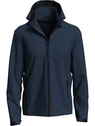 Stedman Lux Softshell Jacket Pánská 3-vrstvá softshellová bunda 05.5440 blue midnight Stedman Lux Softshell Jacket Pánská 3-vrstvá softshellová bunda 05.5440 blue midnight