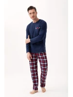 Pyžamo Luna 805 délka/r M-2XL Z24/25 pánské Pyžamo Luna 805 délka/r M-2XL Z24/25 pánské