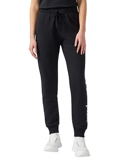 Champion Dámské kalhoty s žebrovanými manžetami černé 118429 KK001 dámské