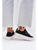 Dámské Tenisky S Krajkou Lee Cooper LCW-25-31-3439L Černé Dámské Tenisky S Krajkou Lee Cooper LCW-25-31-3439L Černé