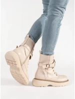 Módní   kotníčkové boty dámské platforma