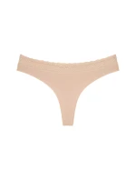 Dámská tanga Feel of Modal String 3P - YELLOW - béžová 0026 - TRIUMPH
