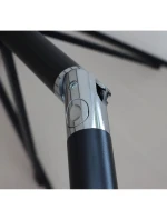 ZAHRADNÍ SLUNEČNÍK S LED OSVĚTLENÍM 300CM COCCORA