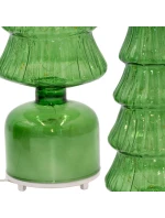 VÁNOČNÍ STROMEK ZELENÝ VEDL 7 KORUN TEPLÁ BÍLÁ 40CM