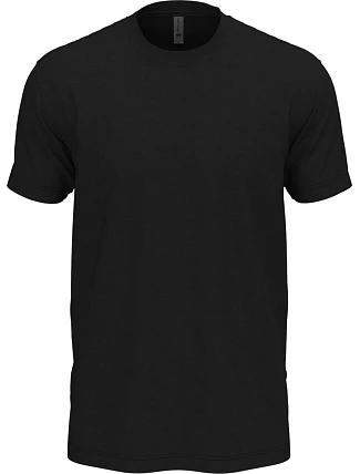 Next Level Apparel N 6010 Unisex Triblend tričko 08.6010 black Next Level Apparel N 6010 Unisex Triblend tričko 08.6010 black