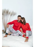 Italian Fashion Andros dlouhý rukáv barva:červená/potisk