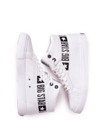 Pánské Tenisky Big Star Vysoké Bílé EE174340