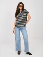 Tričko D12127M02858A černé Tričko D12127M02858A černé