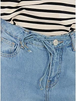 Kalhoty D80033BB62629L219 modré