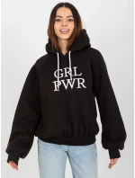 Dámská mikina EM BL 651 2.14X černá - FPrice Dámská mikina EM BL 651 2.14X černá - FPrice