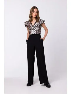 S331 Halenka bez rukávů - černá