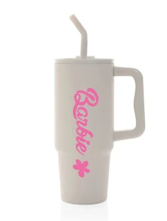 BARBIE - béžový cestovní termohrnek 900 ml  