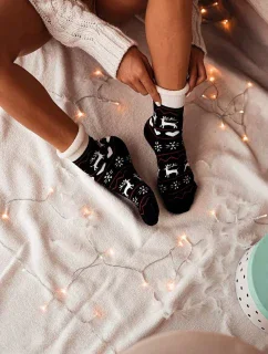 DÁMSKÉ FROTÉ PONOŽKY (SOBI A SRDCE) 0118.003