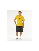Pánské tričko RIP CURL Inner Visions Rotten Sun Tee, žluté