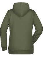 Daiber JN 795 Dámská mikina s kapucí 02.0795 olive Daiber JN 795 Dámská mikina s kapucí 02.0795 olive