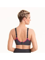 performance wireX sport. podprsenka s kost. nastavitelná ramínka 5599 anthrazit/pink - Active performance wireX sport. podprsenka s kost. nastavitelná ramínka 5599 anthrazit/pink - Active