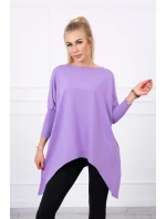 Oversize halenka fialová Oversize halenka fialová