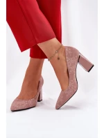 Elegantní lodičky na podpatku v růžové Vinceza 62223 růžové Elegantní lodičky na podpatku v růžové Vinceza 62223 růžové