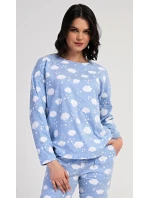 Dámské pyžamo dlouhé Obláček Dámské pyžamo dlouhé Obláček