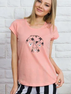 Dámské pyžamo kapri Hello world