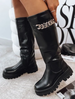 JOLIA dámské kozačky černé FashionStreet ZY0430