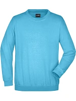 Daiber JN 40K Dětská mikina z těžké bavlny 02.040K turquoise Daiber JN 40K Dětská mikina z těžké bavlny 02.040K turquoise