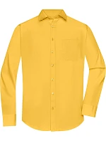 Daiber JN 678 Popelínová košile s dlouhým rukávem 02.0678 yellow Daiber JN 678 Popelínová košile s dlouhým rukávem 02.0678 yellow