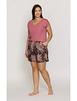 Mefemi Mix&Match Mila PDI1 Hladké pyžamové šortky S-2XL