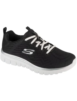 Skechers Graceful - Get Connected 12615W-BKW Black 36