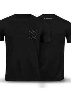 Tričko GRANITE POCKET černé M