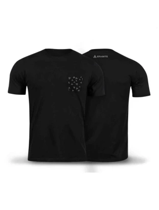 Tričko GRANITE POCKET černé M